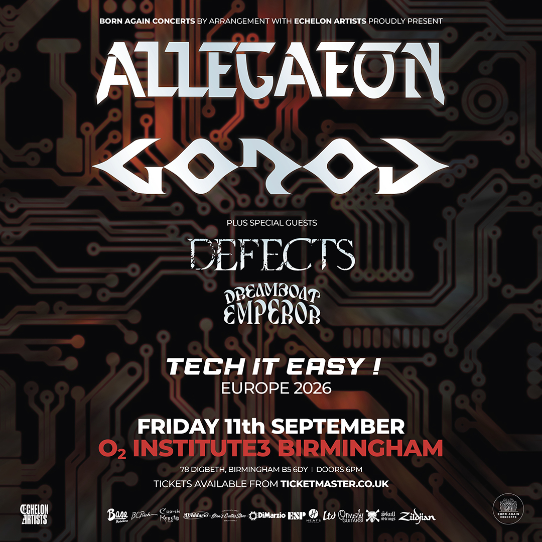 ALLEGAEON x GOROD at O2 Institute 3 - Birmingham — event image